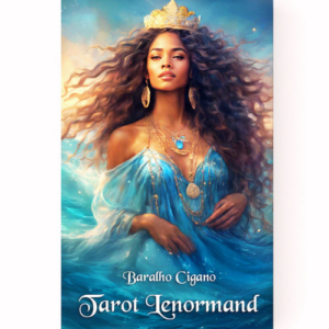 Tarô Lenormand 40 Cartas Livreto Estudo Português Caixa