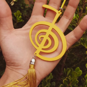 Amuleto de Proteção Reiki Símbolo Chokurei Decoração Mística e Zen