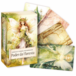 Tarot Oráculo De Cartas Terapêutico: Conselhos Mágicos Poder da Floresta e Fadas