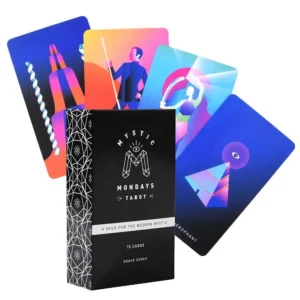 Tarot Cards Deck Jogo De Tabuleiro Conjunto De Cartão E Guia Para Mystic Mondays Partido Jogos De Mesa Da Família Entregamento