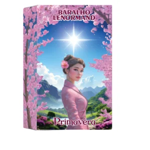 Tarô Cigano Baralho Lenormand Primavera Rosa