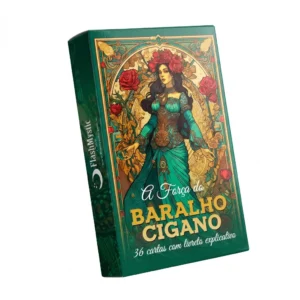 Tarô Cigano Espiritual com 36 Cartas e Manual