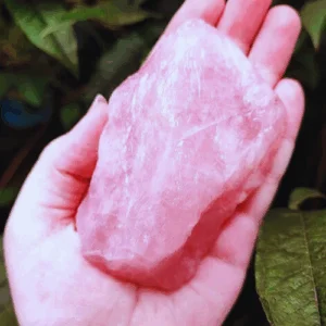 Quartzo Rosa Pedra Natural Bruta - Pedra do Amor
