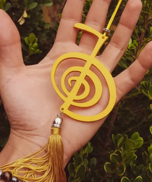 Amuleto de Proteção Reiki Símbolo Chokurei Decoração Mística e Zen