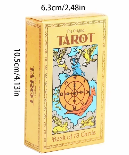 Tarô Rider Waite Original 78 Cartas Tradicionais